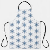 ブルースノーフレーク エプロン (正面)
