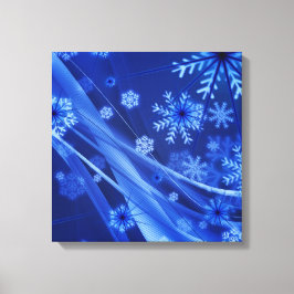 ブルースノーフレーク キャンバスプリント