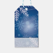 ブルースノーフレーク ギフトタグ (裏面)