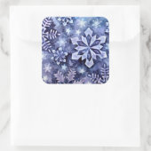 ブルースノーフレーク スクエアシール (バッグ)