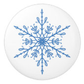 ブルースノーフレーク セラミックノブ (正面)