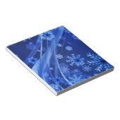 ブルースノーフレーク ノートパッド (アングル)