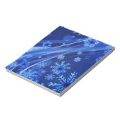ブルースノーフレーク ノートパッド (回転)