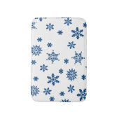 ブルースノーフレーク バスマット (正面縦)