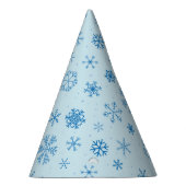 ブルースノーフレーク パーティーハット (右)