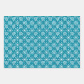 ブルースノーフレーク ラッピングペーパーシート (正面)