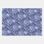 ブルースノーフレーク ラッピングペーパーシート (正面3)