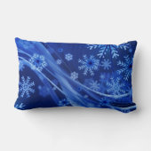 ブルースノーフレーク ランバークッション (裏面)