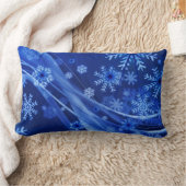 ブルースノーフレーク ランバークッション (ブランケット)