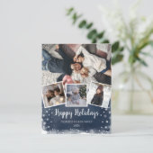 ブルースノーフレー数々のクフォトコラージュホリデー シーズンカード (スタンド正面)