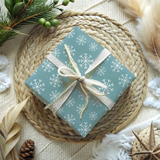 ブルースノーレイク ラッピングペーパー