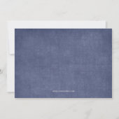 ブルースノー企業のホリデーパーティー招待状 招待状 (裏面)