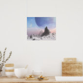 ブルースノー(20 x 16) ポスター (キッチン)