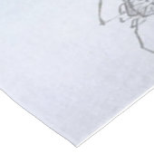 ブルースパイダーバードフラワープリント | Spider Lovers テーブルクロス (アングル)