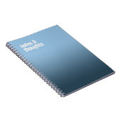 ブルースパイラルノートブック – 「ノート考え&履歴」 ノートブック (右側)