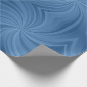 ブルースパイラル包装紙 ラッピングペーパー (角)