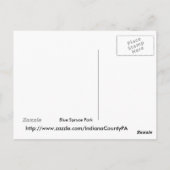 ブルースパスパークはがき#1 ポストカード (裏面)