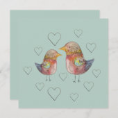 ブルースパロウのラブウォーター色アート (正面/裏面)