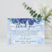 ブルースパークエレガントリー葬儀食品サンキューカード サンキューカード (スタンド正面)