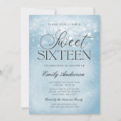 ブルースパークルスウィート16 招待状 (正面)