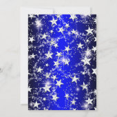 ブルースパークルティアラ&スターズキンセアニェラ 招待状 (裏面)