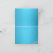 ブルースパークルプリンセステーマサンキューカード サンキューカード (内部)