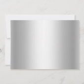 ブルースパークルプリンセステーマスウィート16招待状 招待状 (裏面)