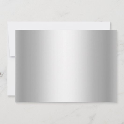 ブルースパークルプリンセステーマスウィート16招待状 招待状 (裏面)