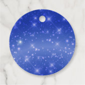 ブルースパークル卒業シック卒業パーティー フェイバータグ (裏面)