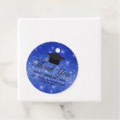 ブルースパークル卒業シック卒業パーティー フェイバータグ (インサイチュ)