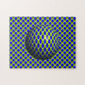 ブルースフィアボール光学錯覚 ジグソーパズル (横)