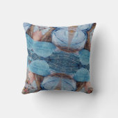 ブルースブラウンズデジタル抽象芸術アート クッション (裏面)