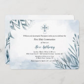 ブルースプリグス宗教的招待状 招待状 (正面/裏面)