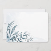 ブルースプリグス宗教的招待状 招待状 (裏面)