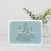 ブルースプルースクリスマスサンキューカード サンキューカード (スタンド正面)