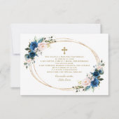 ブルースペインのフローラグラシアスコンオルギオンバウティゾ サンキューカード (正面)