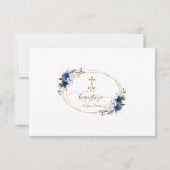 ブルースペインのフローラグラシアスコンオルギオンバウティゾ サンキューカード (裏面)