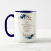 ブルースペインのフローラグラシアスコンオルギオンバウティゾ マグカップ (左)