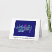 ブルースペクールーチャワードクラウドカード シーズンカード (裏面)