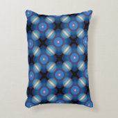 ブルースペースジオメトリック アクセントクッション (正面(垂直))