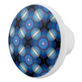 ブルースペースジオメトリック セラミックノブ (右)