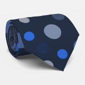 ブルースポッテッドタイ ネクタイ (ロール)