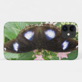 ブルースポッテッドバタフライiPhoneケース Case-Mate iPhoneケース (裏面(横))