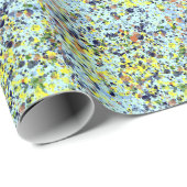 ブルースポッテッドラッピング紙 ラッピングペーパー (ロールコーナー)