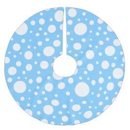 ブルースポットツリースカート ブラッシュドポリエステルツリースカート