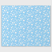 ブルースポットラッピング紙 ラッピングペーパー (フラット)