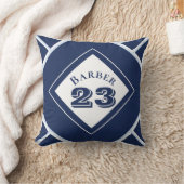 ブルースポーツテーマ装飾用クッション クッション (ブランケット)