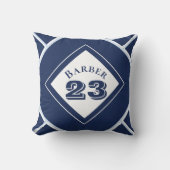 ブルースポーツテーマ装飾用クッション クッション (正面)