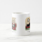 ブルースミュージシャンインセラピー コーヒーマグカップ (中央)