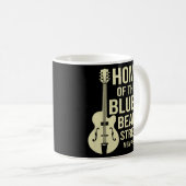 ブルースミュージシャンホームオブザブルースビール通りメンプ コーヒーマグカップ (正面右)